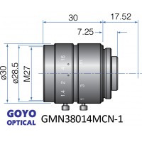 2/3-inch Format Fixed Focal Length Lens